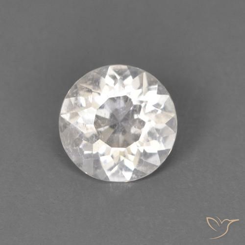 0.32ct 天然 非常に薄いピンク モルガナイト, ラウンド, VS