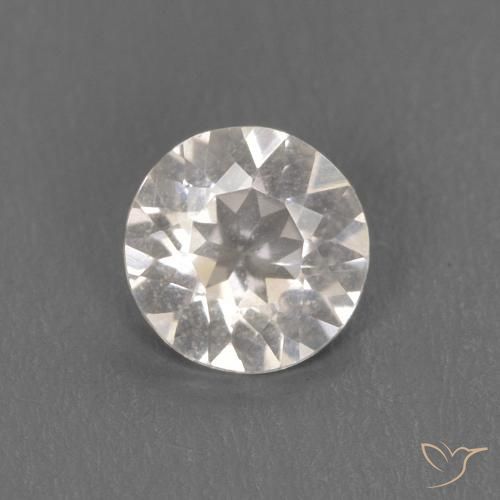 0.26ct 天然 サーモンピンク モルガナイト, ラウンド, VVS-VS