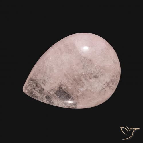 7.83ct 天然 ミディアムピンク モルガナイト, 洋梨の形, 半透明