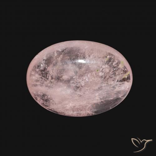 5.58ct 天然 フラミンゴピンク モルガナイト, 楕円形, 透明