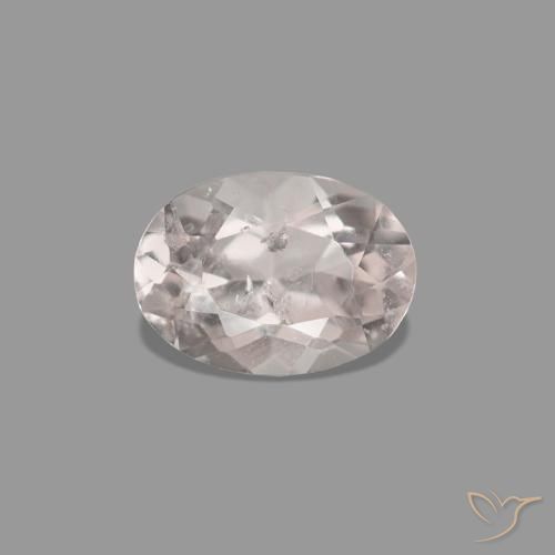 0.23ct フラミンゴピンク モルガナイト, 楕円形, VS-SI