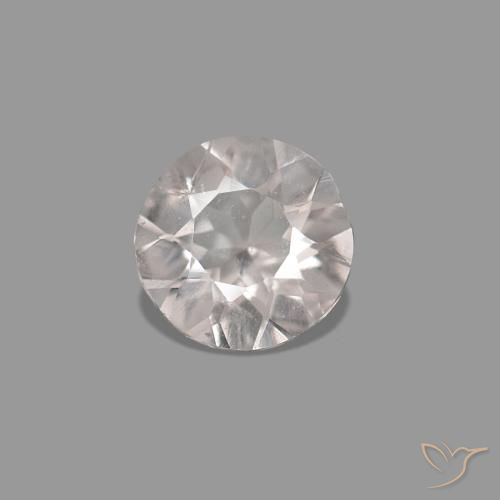 0.18ct ライトピンク モルガナイト, ラウンド, VVS-VS