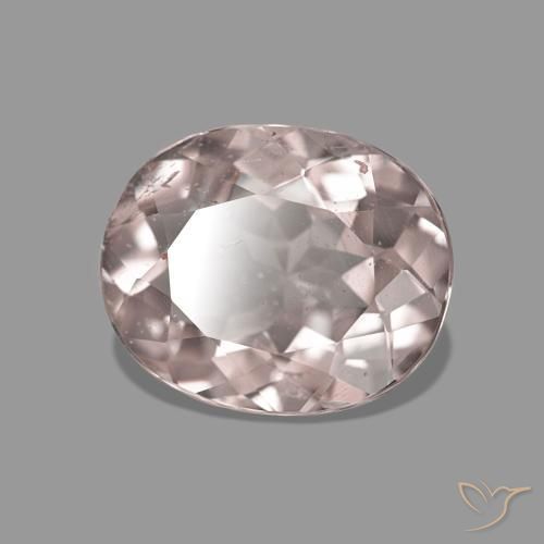 1.35ct Medium Light-Pink モルガナイト, 楕円形, VS