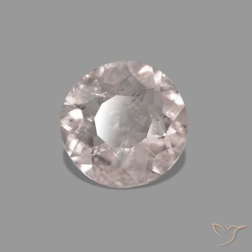 0.41ct Medium Light-Pink モルガナイト, ラウンド, SI