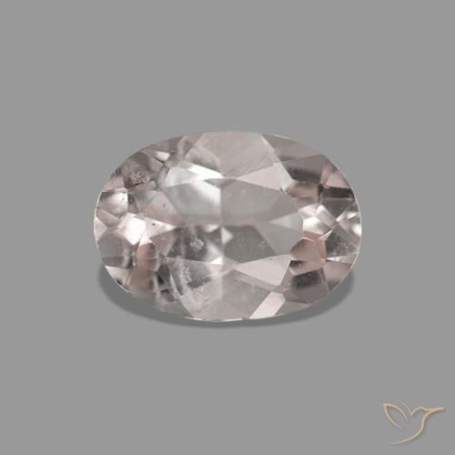 0.43ct Medium Light-Pink モルガナイト, 楕円形, VVS-VS