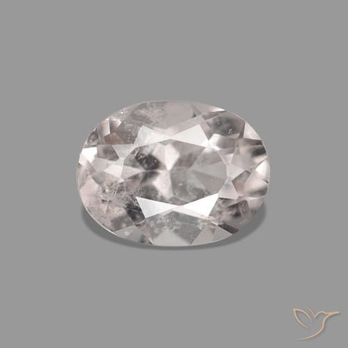 0.54ct ライトピンク モルガナイト, 楕円形, VS