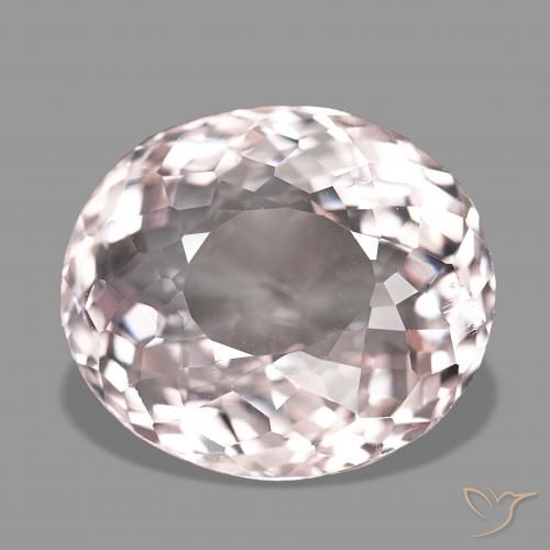 5.59ct フラミンゴピンク モルガナイト, 楕円形, VS