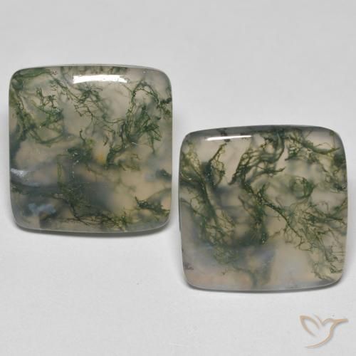 自然派の商品を探す 24.59ct マルチカラー モスアゲート 宝石, 四角形, インド からGemSelectで. 在庫あり、世界各国へ発送!