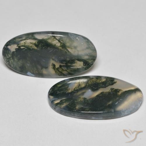 Shop natural 23.37ct マルチカラー モスアゲート gems, 楕円形, from インド at GemSelect. In stock, global shipping!