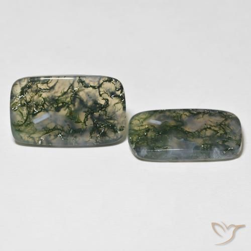 Shop natural 28.06ct マルチカラー モスアゲート gems, クッション, from インド at GemSelect. In stock, global shipping!