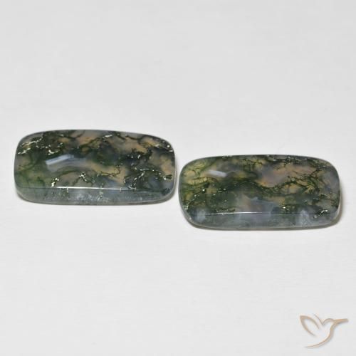 Shop natural 28.06ct マルチカラー モスアゲート gems, クッション, from インド at GemSelect. In stock, global shipping!