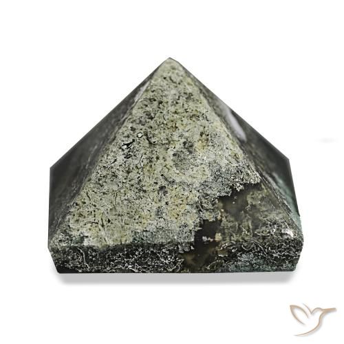 85.25ct フォレストグリーン モスアゲート, 四角形, オペーク