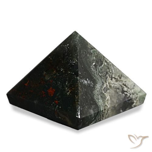 89.65カラットの天然フォレストグリーンモスアゲート、四角形、オペーク