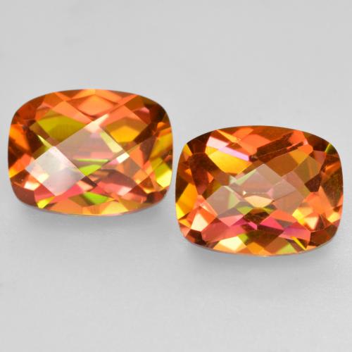 自然派の商品を探す 3.70ct マルチカラー ミスティッククォーツ 宝石, クッションカット, ブラジル からGemSelectで. 在庫あり、世界各国へ発送!