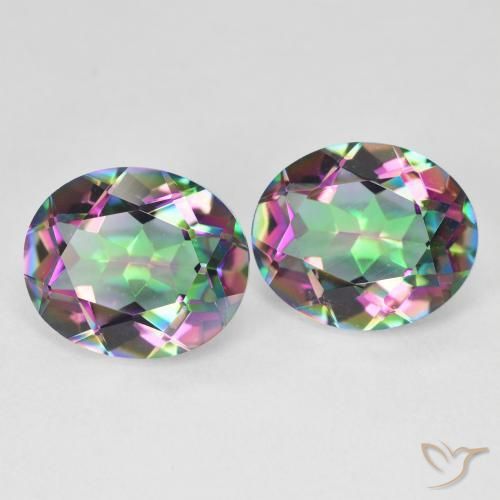 自然派の商品を探す 9.18ct マルチカラー ミスティッククォーツ 宝石, オーバルカット, ブラジル からGemSelectで. 在庫あり、世界各国へ発送!