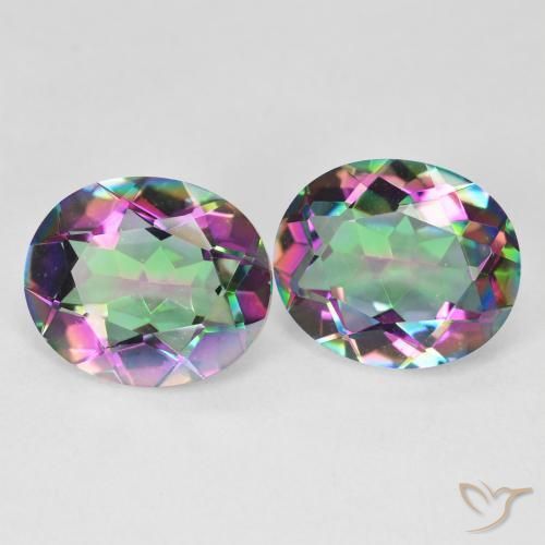 Shop natural 8.72ct マルチカラー ミスティッククォーツ gems, 楕円形, from ブラジル at GemSelect. In stock, global shipping!