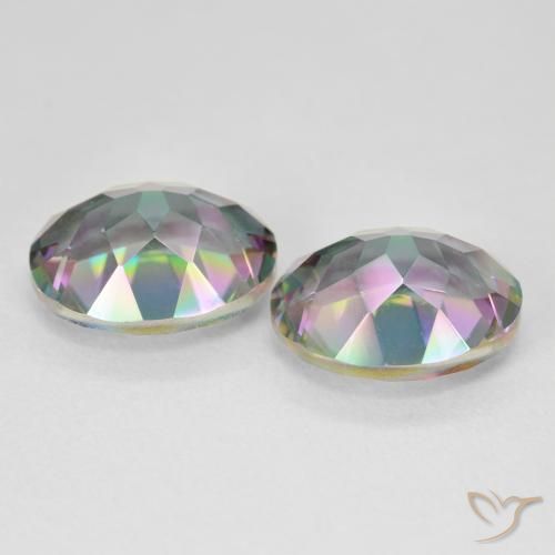 Shop natural 9.14ct マルチカラー ミスティッククォーツ gems, 楕円形, from ブラジル at GemSelect. In stock, global shipping!