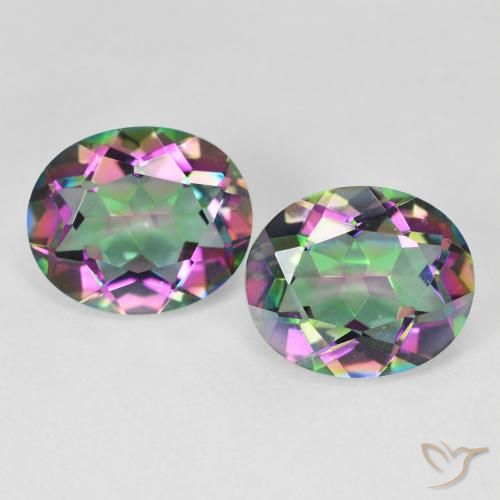 自然派の商品を探す 9.31ct マルチカラー ミスティッククォーツ 宝石, オーバルカット, ブラジル からGemSelectで. 在庫あり、世界各国へ発送!