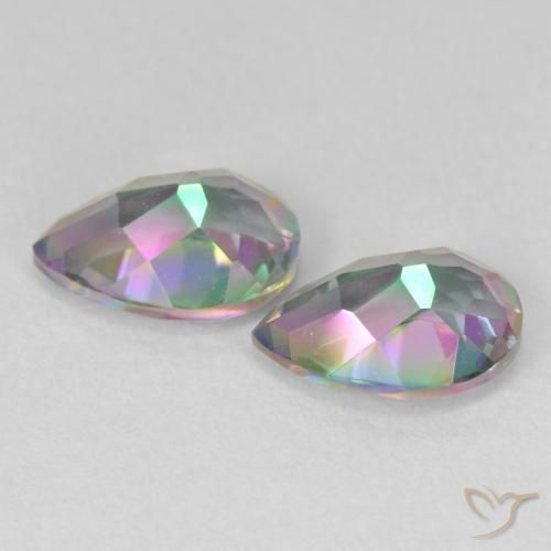 Shop natural 3.70ct マルチカラー ミスティッククォーツ gems, 洋梨の形, from ブラジル at GemSelect. In stock, global shipping!