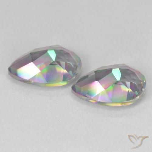 Shop natural 3.86ct マルチカラー ミスティッククォーツ gems, 洋梨の形, from ブラジル at GemSelect. In stock, global shipping!
