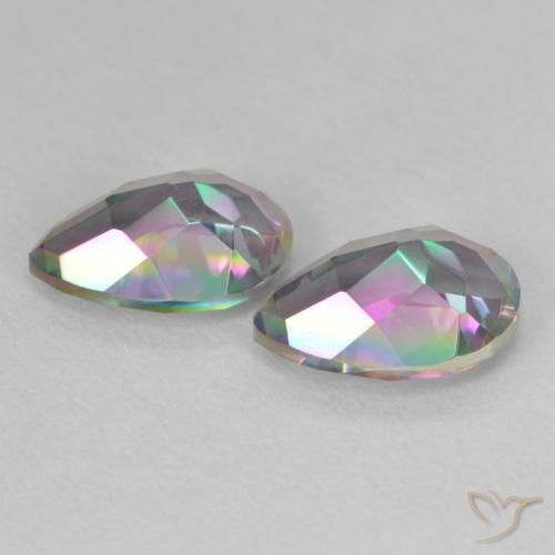 Shop natural 3.75ct マルチカラー ミスティッククォーツ gems, 洋梨の形, from ブラジル at GemSelect. In stock, global shipping!