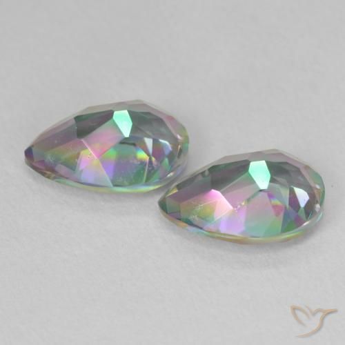 Shop natural 3.71ct マルチカラー ミスティッククォーツ gems, 洋梨の形, from ブラジル at GemSelect. In stock, global shipping!