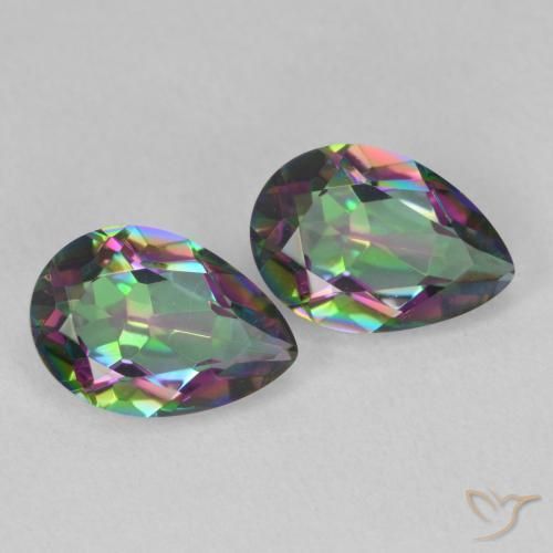 Shop natural 3.66ct マルチカラー ミスティッククォーツ gems, 洋梨の形, from ブラジル at GemSelect. In stock, global shipping!
