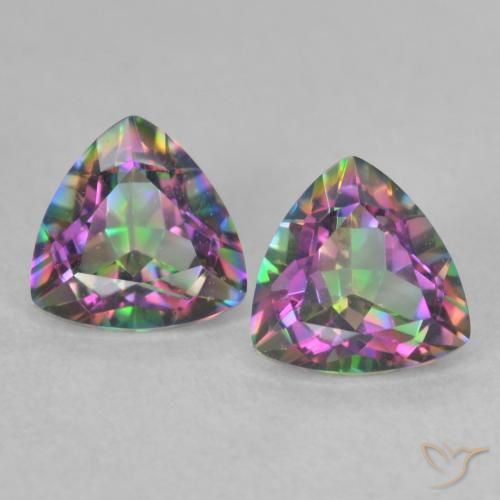 自然派の商品を探す 0.89ct マルチカラー ミスティッククォーツ 宝石, トリリオン, ブラジル からGemSelectで. 在庫あり、世界各国へ発送!