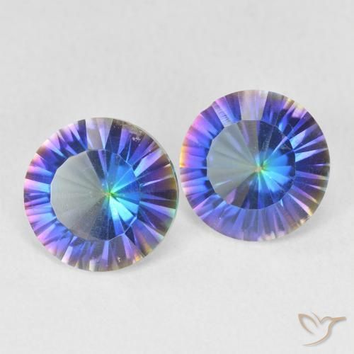 Shop natural 3.29ct マルチカラーブルー ミスティッククォーツ gems, ラウンド, from ブラジル at GemSelect. In stock, global shipping!