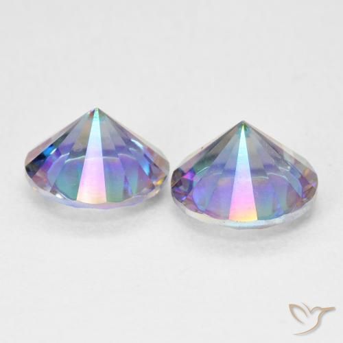 Shop natural 3.19ct マルチカラーブルー ミスティッククォーツ gems, ラウンド, from ブラジル at GemSelect. In stock, global shipping!
