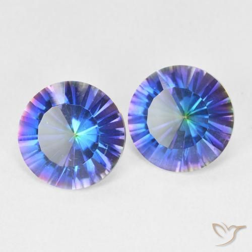 Shop natural 3.24ct マルチカラーブルー ミスティッククォーツ gems, ラウンド, from ブラジル at GemSelect. In stock, global shipping!