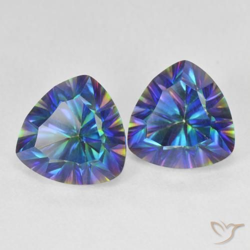 Shop natural 5.24ct マルチカラーブルー ミスティッククォーツ gems, トリリオン, from ブラジル at GemSelect. In stock, global shipping!