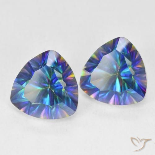 Shop natural 5.35ct マルチカラーブルー ミスティッククォーツ gems, トリリオン, from ブラジル at GemSelect. In stock, global shipping!