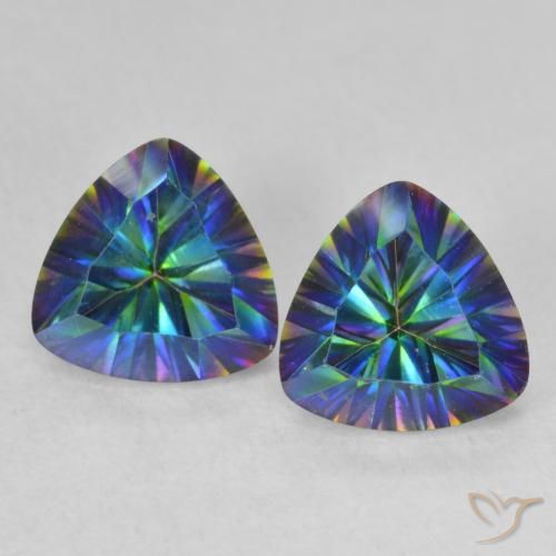 Shop natural 2.28ct マルチカラーブルー ミスティッククォーツ gems, トリリオン, from ブラジル at GemSelect. In stock, global shipping!