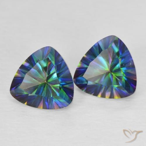 Shop natural 2.25ct マルチカラーブルー ミスティッククォーツ gems, トリリオン, from ブラジル at GemSelect. In stock, global shipping!