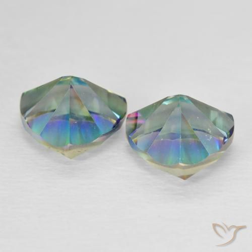 Shop natural 2.25ct マルチカラーブルー ミスティッククォーツ gems, トリリオン, from ブラジル at GemSelect. In stock, global shipping!