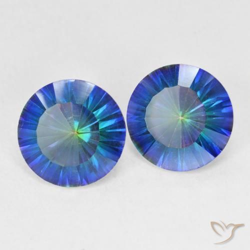 Shop natural 4.80ct マルチカラーブルー ミスティッククォーツ gems, ラウンド, from ブラジル at GemSelect. In stock, global shipping!