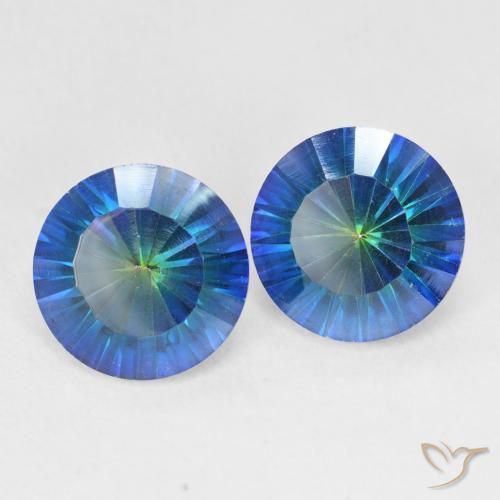 Shop natural 4.84ct マルチカラーブルー ミスティッククォーツ gems, ラウンド, from ブラジル at GemSelect. In stock, global shipping!