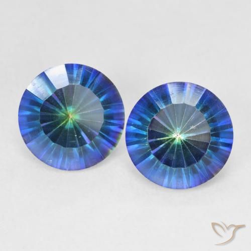 Shop natural 4.77ct マルチカラーブルー ミスティッククォーツ gems, ラウンド, from ブラジル at GemSelect. In stock, global shipping!