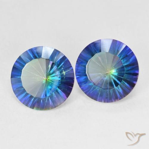 Shop natural 4.62ct マルチカラーブルー ミスティッククォーツ gems, ラウンド, from ブラジル at GemSelect. In stock, global shipping!