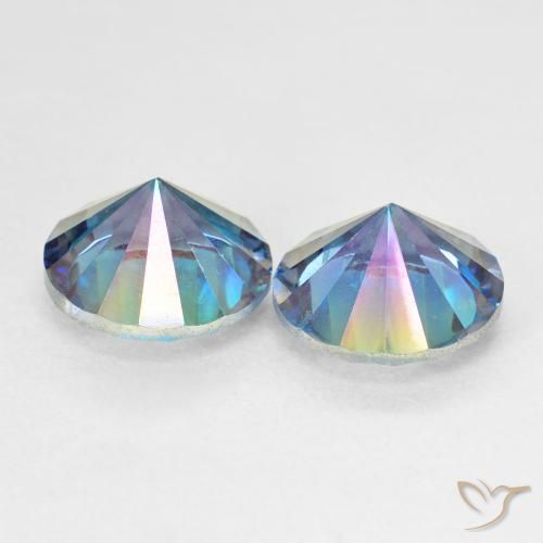 Shop natural 4.92ct マルチカラーブルー ミスティッククォーツ gems, ラウンド, from ブラジル at GemSelect. In stock, global shipping!
