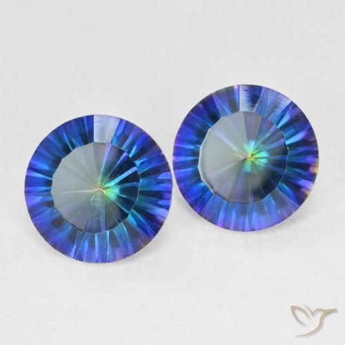 Shop natural 4.78ct マルチカラーブルー ミスティッククォーツ gems, ラウンド, from ブラジル at GemSelect. In stock, global shipping!