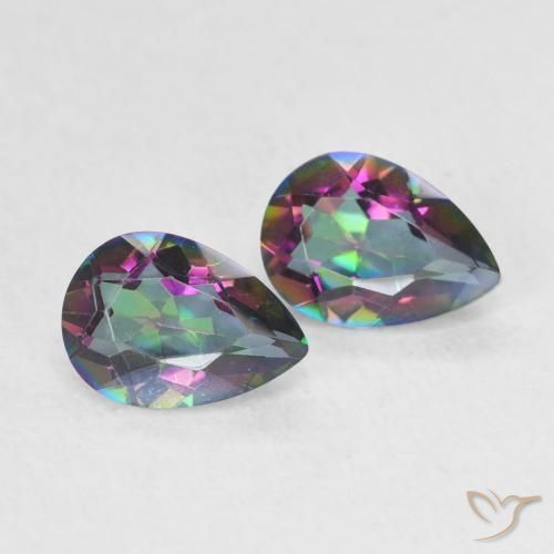 Shop natural 1.25ct マルチカラー ミスティッククォーツ gems, 洋梨の形, from ブラジル at GemSelect. In stock, global shipping!