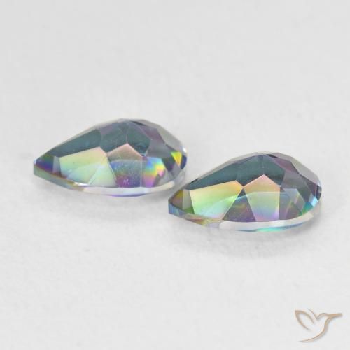 Shop natural 1.25ct マルチカラー ミスティッククォーツ gems, 洋梨の形, from ブラジル at GemSelect. In stock, global shipping!
