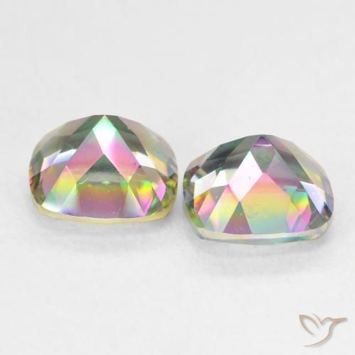 Shop natural 2.79ct マルチカラー ミスティッククォーツ gems, クッション, from ブラジル at GemSelect. In stock, global shipping!