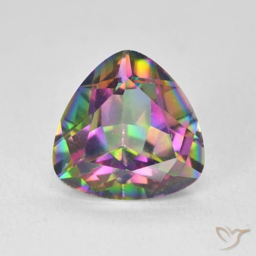 2.62ct 天然 マルチカラー ミスティッククォーツ, トリリオン, VS