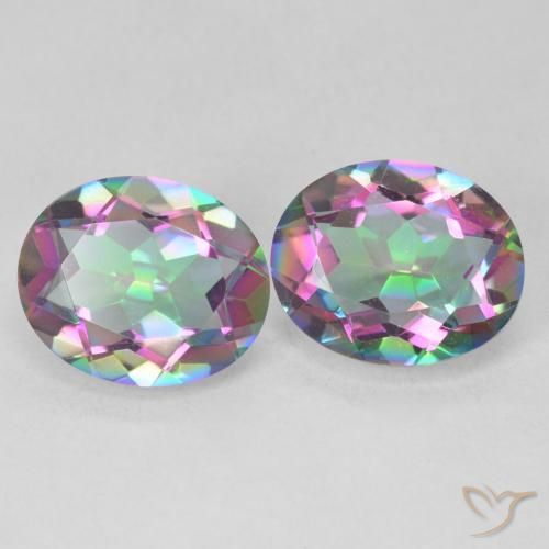 Shop natural 6.35ct マルチカラー ミスティッククォーツ gems, 楕円形, from ブラジル at GemSelect. In stock, global shipping!