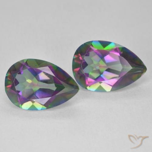 Shop natural 5.80ct マルチカラー ミスティッククォーツ gems, 洋梨の形, from ブラジル at GemSelect. In stock, global shipping!