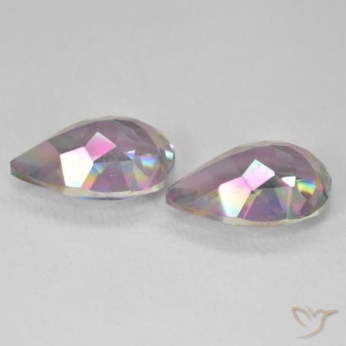 Shop natural 5.93ct マルチカラー ミスティッククォーツ gems, 洋梨の形, from ブラジル at GemSelect. In stock, global shipping!