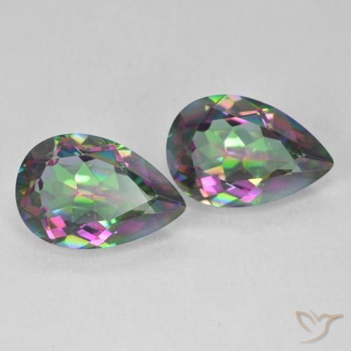 Shop natural 5.73ct マルチカラー ミスティッククォーツ gems, 洋梨の形, from ブラジル at GemSelect. In stock, global shipping!